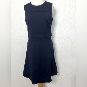 Lila Rose navy blue sleeveless dress - thick quality fabric